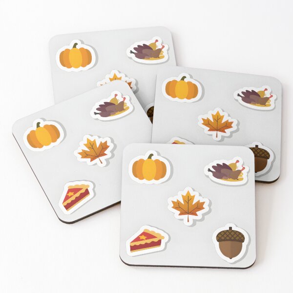 Item preview, Thanksgiving Icons — Minimalist Line Art Grid designed and sold by DarkScorpio.