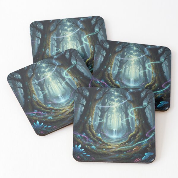 Item preview, Trees in spiritual forest designed and sold by rocksuti.