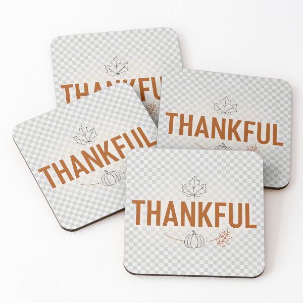Item preview, THANKFUL — Minimalist Fall Typography Design designed and sold by DarkScorpio.