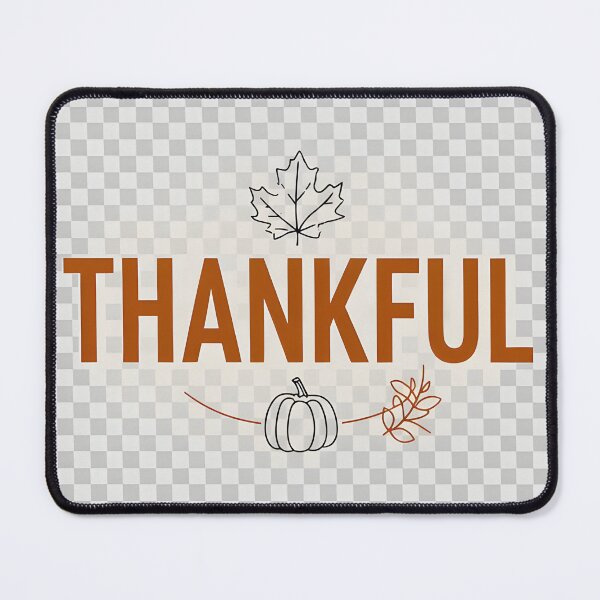 Item preview, THANKFUL — Minimalist Fall Typography Design designed and sold by DarkScorpio.