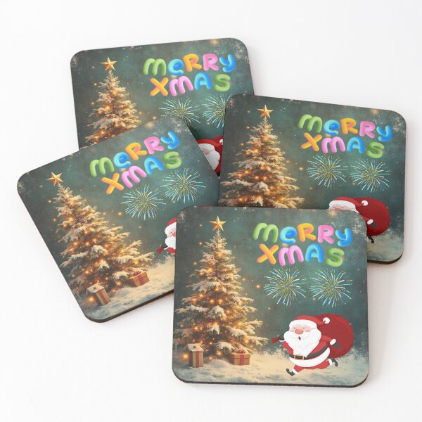 Item preview, Christmas Tree & Santa designed and sold by Ashish1204.