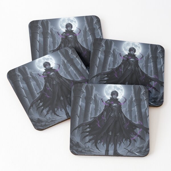 Item preview, Dark Moonfall Knight – Shadowborn Warrior designed and sold by MajaaMachi.