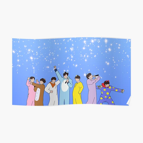 BT21 Debut Stage Poster