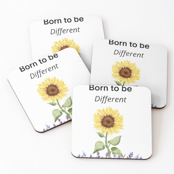 Item preview, Born to be different - Inspirational quote designed and sold by Mastalina99.