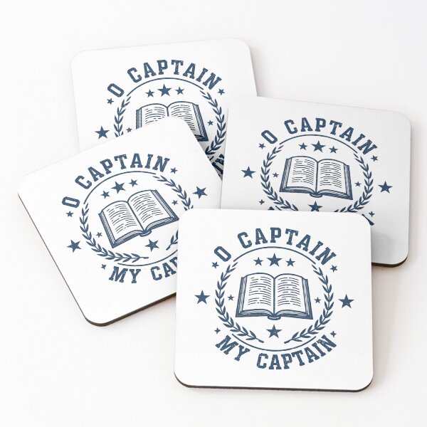 Item preview, O Captain My Captain Vintage Badge Shirt | Walt Whitman Poetry Tee | Classic Literature Gift designed and sold by Aesthynova.