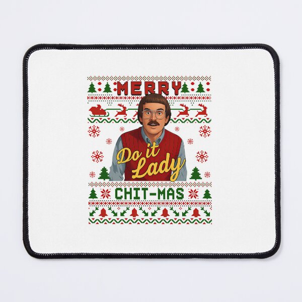 Item preview, Funny Merry Chit-Mas Do It Lady Christmas designed and sold by arianeclif.