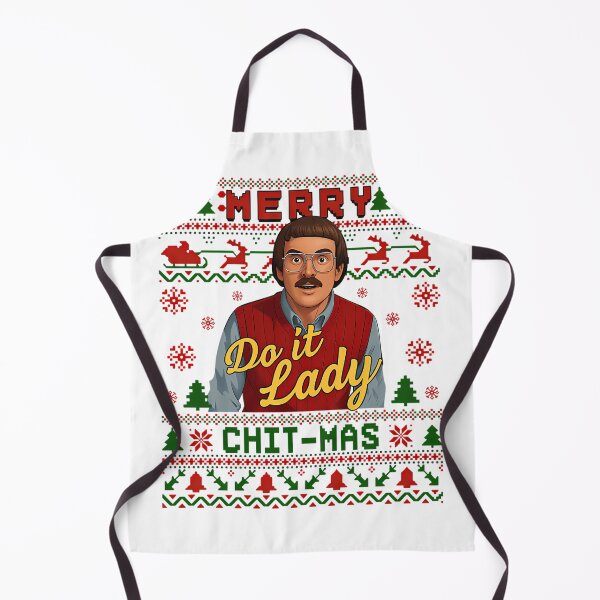 Item preview, Funny Merry Chit-Mas Do It Lady Christmas designed and sold by arianeclif.