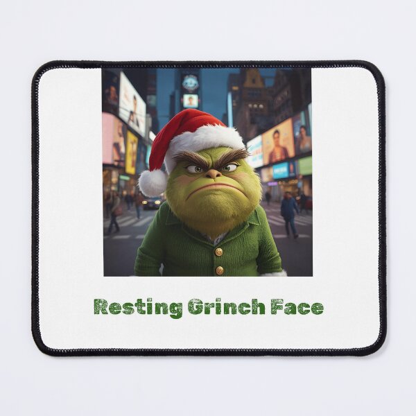 Item preview, Resting Grinch Face designed and sold by Cooper Creates.