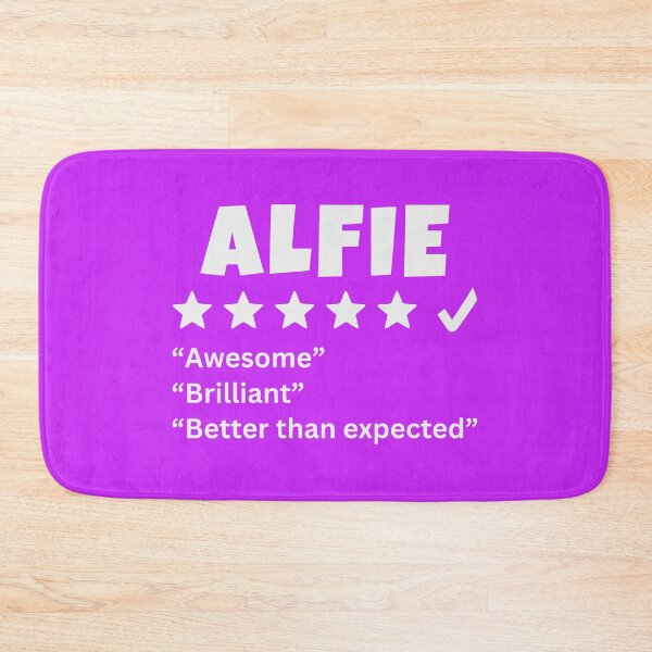 Item preview, Alfie Review designed and sold by glowdesigns.