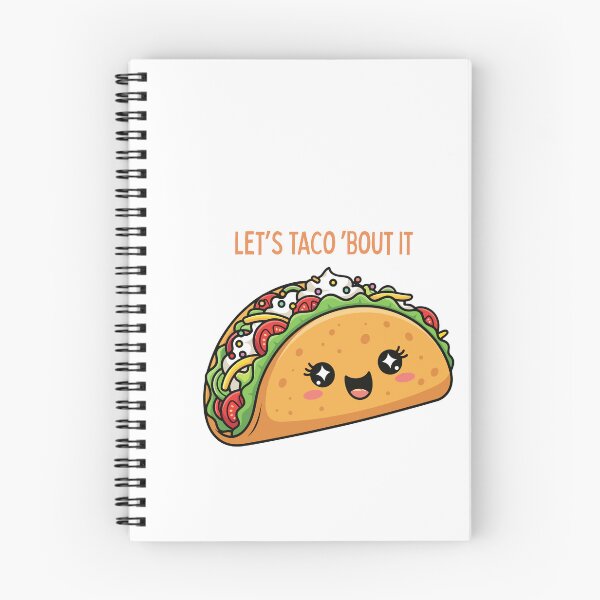 Item preview, Let’s Taco ’Bout It – Funny Taco Pun Design designed and sold by NCODesigns.