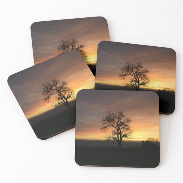 Item preview, Majestic sunset – tree silhouette / Swiss Artwork Photography designed and sold by Raphael Wolf.