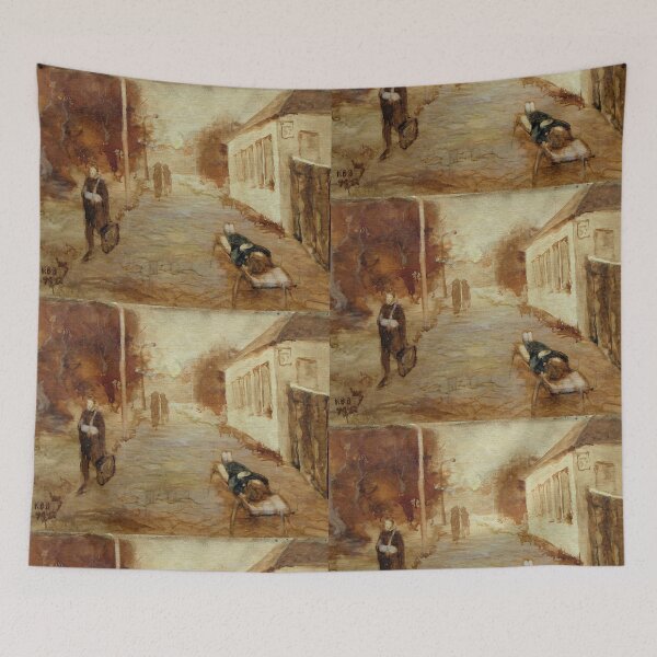 Item preview, Olegovskaya Street: Sepia Urban Narrative Igor Konovalov designed and sold by ukrainianvin.