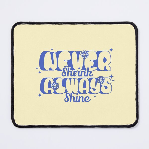 Item preview, 2026 Resolution: Never Shrink, Always Shine (Violet) designed and sold by SummerSnowVentures.