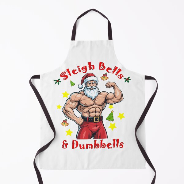 Item preview, Sleigh Bells & Dumbbells | Funny Christmas Gym Workout Fitness Design designed and sold by Born To Be Fit.