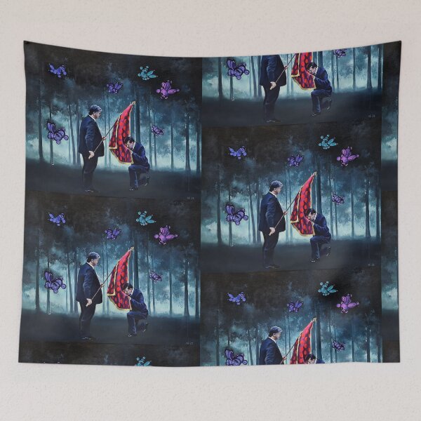 Item preview, Yayoi Banner: Surreal Forest Tribute to Kusama Igor Konovalov designed and sold by ukrainianvin.