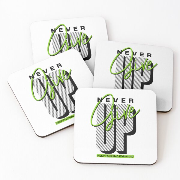 Item preview, Never Give Up designed and sold by Minimal_Designs.
