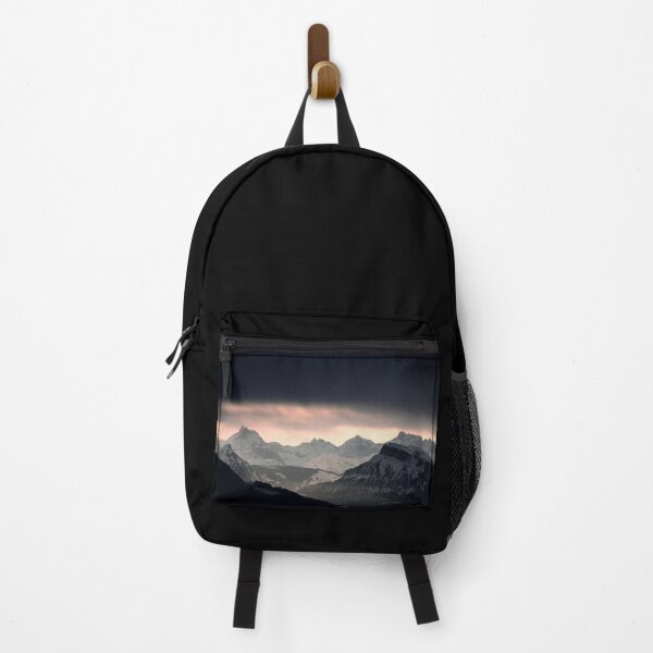 Item preview, Alpine Panorama – Fire and Night / Swiss Artwork Photography designed and sold by Raphael Wolf.