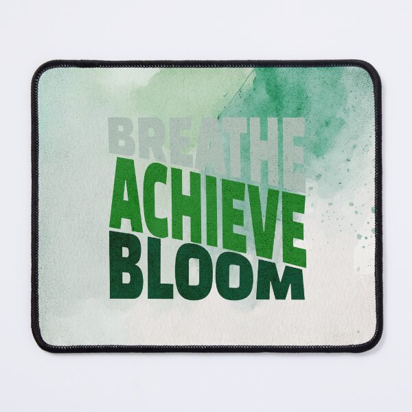 Item preview, 2026 Resolution: Breathe. Achieve. Bloom. designed and sold by SummerSnowVentures.