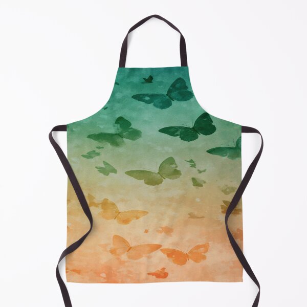 Artikelvorschau, Waldsonnenuntergang Schmetterlinge Aquarell Naturdesign entworfen und verkauft von EtherealFlutter.