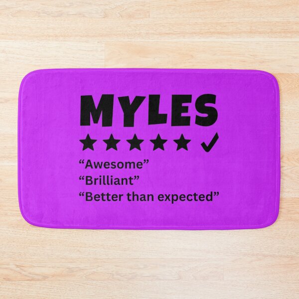 Item preview, Myles Review designed and sold by glowdesigns.