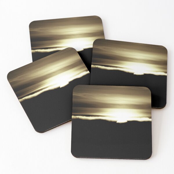 Item preview, Sunset above clouds – golden sky / Swiss Artwork Photography designed and sold by Raphael Wolf.
