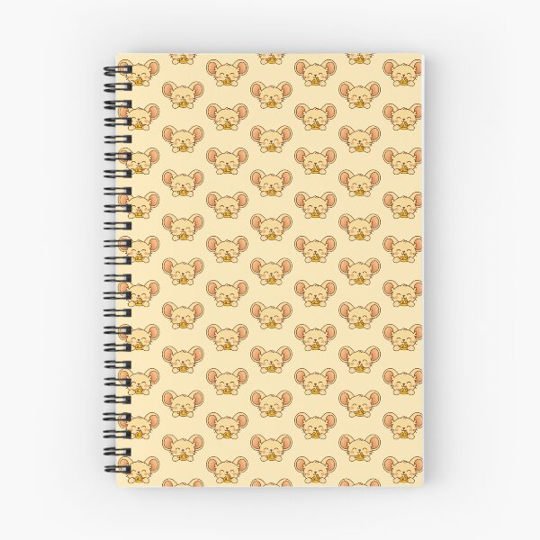 Item preview, Cheese Loving Pastel Nezu Happy Kawaii Mouse Holding a Tasty Snack designed and sold by NemuriNezu.