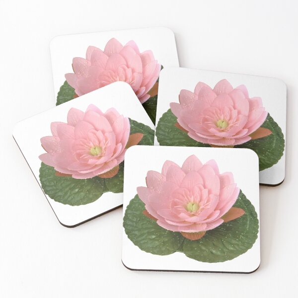 Item preview, water lily lotus flower sticker designed and sold by inainart.