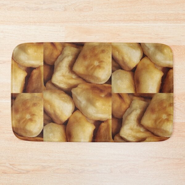 Item preview, Rich Golden Fried Dough Close-Up | Nostalgic Balkan Comfort Food | Rustic Uštipci / Mekike / Langoš designed and sold by SergioMiklos.