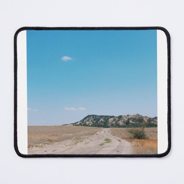 Item preview, Desert Road To Mountain Photographic Print designed and sold by Mother-Nature65.
