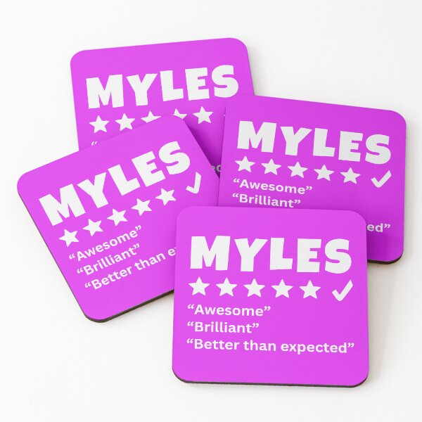 Item preview, Myles Review designed and sold by glowdesigns.
