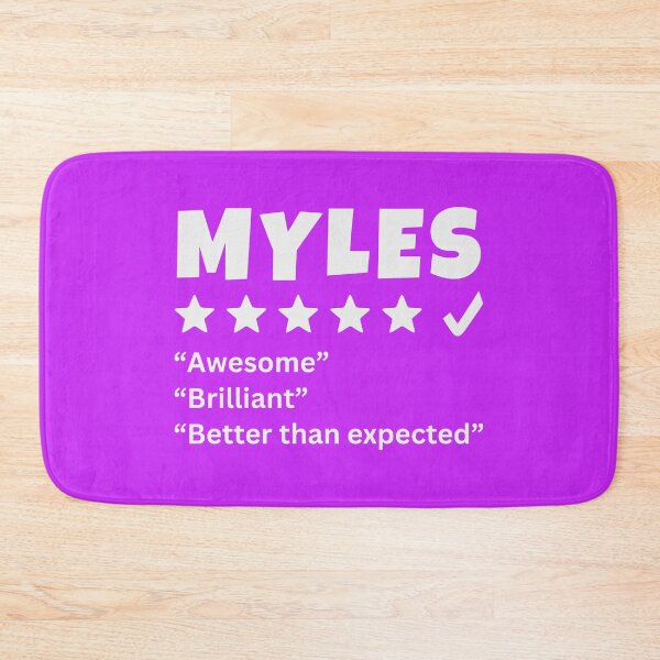 Item preview, Myles Review designed and sold by glowdesigns.