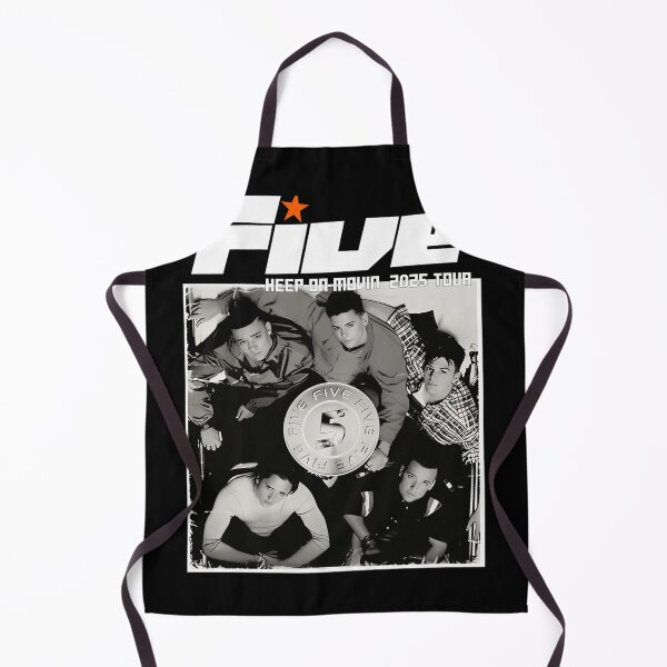 Item preview, Five Keep On Movin 2025 Tour Retro Boy Band Concert Tee Uk Tour designed and sold by arianeclif.