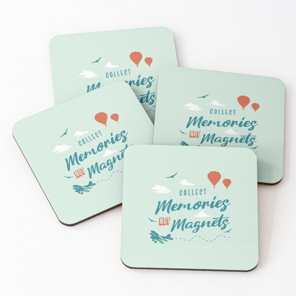 Item preview, 2026 Resolution: Collect Memories Not Magnets (Style A) designed and sold by SummerSnowVentures.