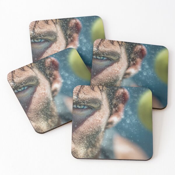 Item preview, Intense tennis player in action designed and sold by anytka.