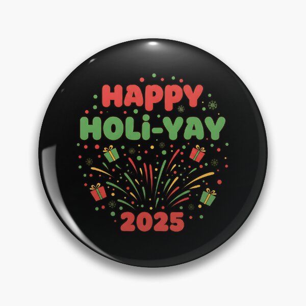 Item preview, Happy Holi-Yay 2025 Festive Celebration Design designed and sold by Silent Watch Threads..