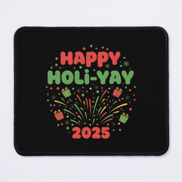 Item preview, Happy Holi-Yay 2025 Festive Celebration Design designed and sold by Silent Watch Threads..
