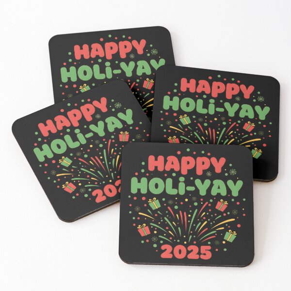 Item preview, Happy Holi-Yay 2025 Festive Celebration Design designed and sold by Silent Watch Threads..