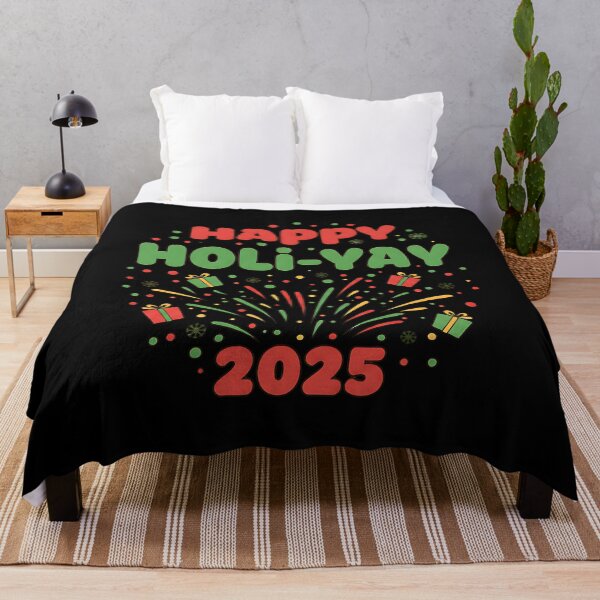Item preview, Happy Holi-Yay 2025 Festive Celebration Design designed and sold by Silent Watch Threads..