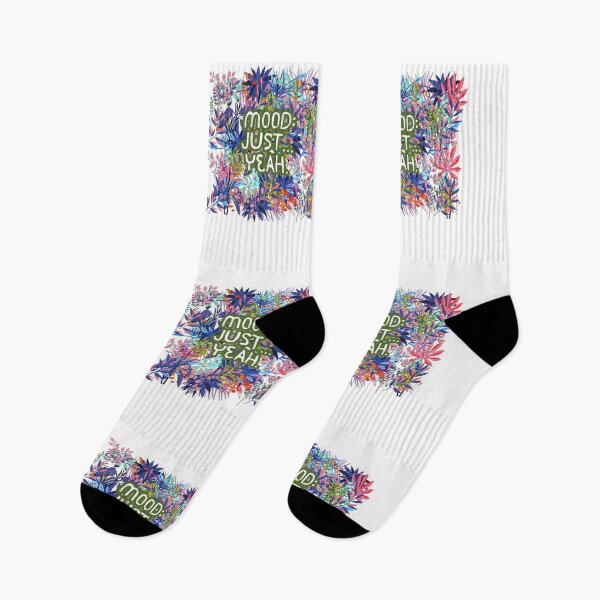 Item preview, Mood: Just Yeah – Colorful Foliage Quote Design designed and sold by SloganSauce.