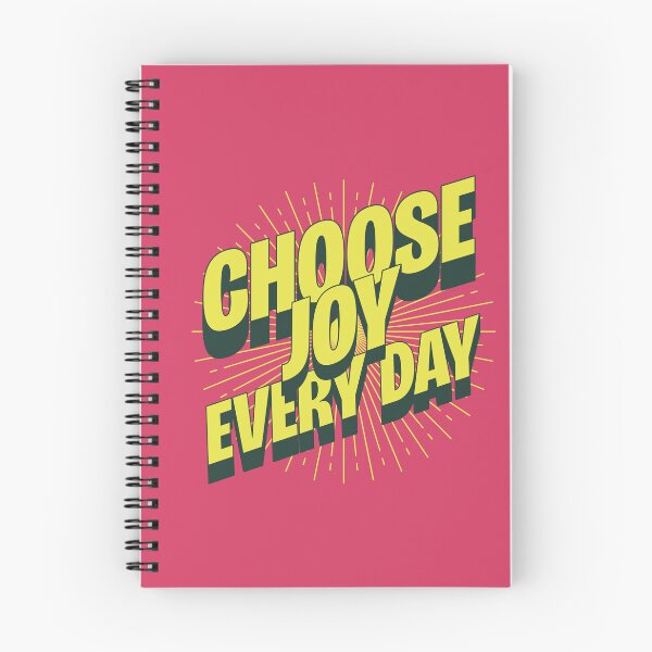 Item preview, 2026 Resolution: Choose Joy Every Day (Style A) designed and sold by SummerSnowVentures.