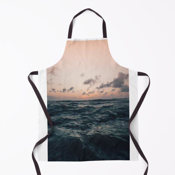 Item preview, Dark Waves Sunset Photographic Print designed and sold by Mother-Nature65.