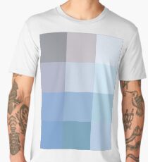 BLOCKS - BLUE TONES Men's Premium T-Shirt