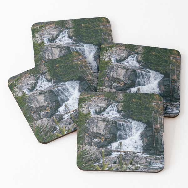 Item preview, Mountain Waterfall in the Slovak Tatras designed and sold by alicjamiekina.
