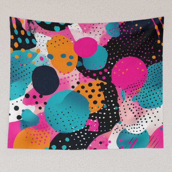 Item preview, Bold Pop Art Polka Dot Abstract Pattern designed and sold by PaintbrushPlace.