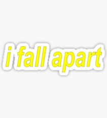 post malone i fall apart Sticker