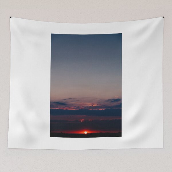 Item preview, Night Sky Low Sunset Photographic Print designed and sold by Mother-Nature65.