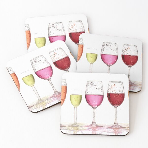 Item preview, Colorful drinks in elegant glasses designed and sold by anytka.