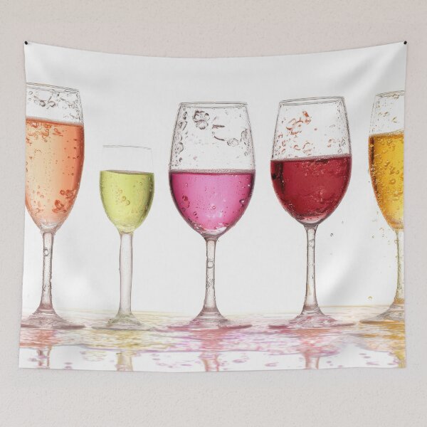 Item preview, Colorful drinks in elegant glasses designed and sold by anytka.
