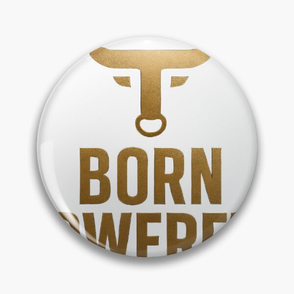 Item preview, Born Powerful – Testosteron Era Gold Logo Design designed and sold by TES TOSTE RON.