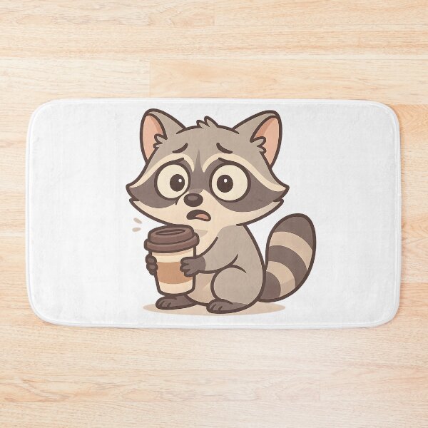 Item preview, Chaos Raccoon – Cute Agent of Destruction designed and sold by KawaiiOrbit.